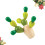 2Pcs Wooden Balancing Cactus With Building Blocks Educational Toy 11