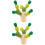 2Pcs Wooden Balancing Cactus With Building Blocks Educational Toy 5