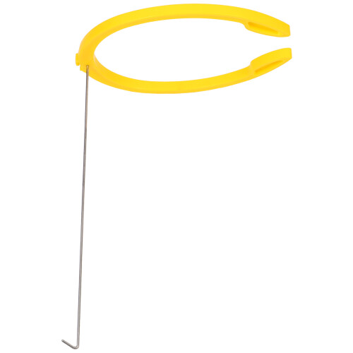 Professional Pig Fertilization Clip Yellow Plastic Stainless Tool