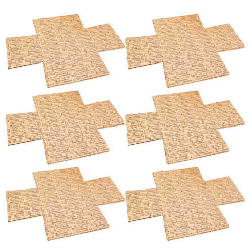 100 Sheets Disposable Toast Baking Paper Liners Wrappers