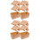 100 Sheets Disposable Toast Baking Paper Liners Wrappers 7
