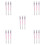 15 Pcs Eyebrow Mapping Pen For Microblading And Lip Marking Tool White 3