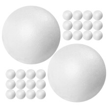 500 Pcs Diy Foam Balls For Supplies Spheres Art Projects