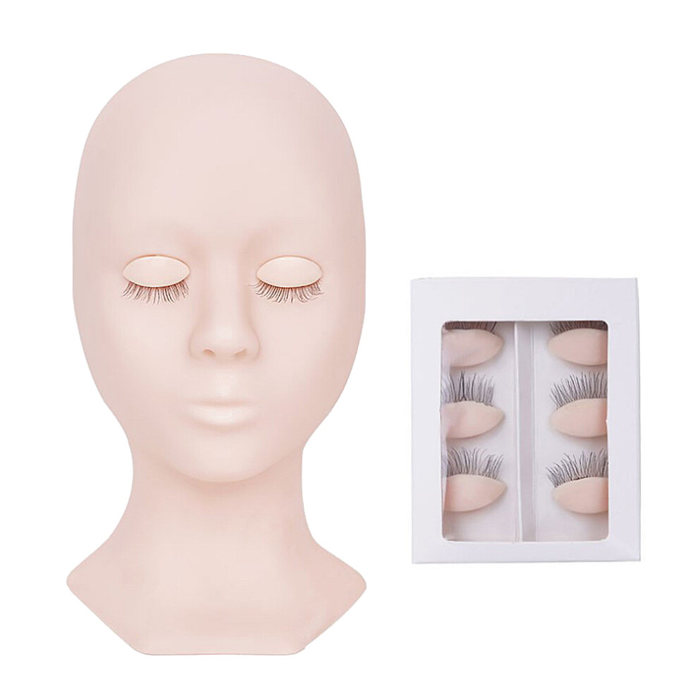 Happyyami 2Sets Model Detachable Display Mold For Makeup Practice