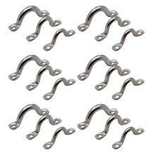 54 Pcs Kayak Fixed Ring Lace Up 316 Stainless Steel Nut
