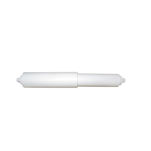 50 Pcs Plastic Spring Loaded White Toilet Paper Roller Replacement 1