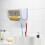 50 Pcs Plastic Spring Loaded White Toilet Paper Roller Replacement 6