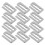 60 Pcs Barber Metal Buckles Replacement Accessories 3