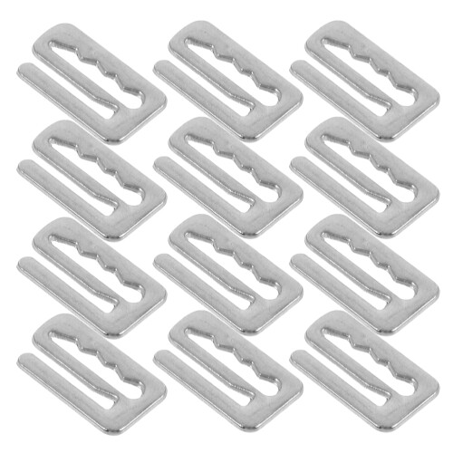 60 Pcs Barber Metal Buckles Replacement Accessories 2