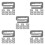 60 Pcs Barber Metal Buckles Replacement Accessories 4