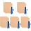 5 Sets Reusable Braille Writing And Stylus Kit 9