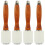 4Pcs Wooden Handle Carving Hammer Tool 4