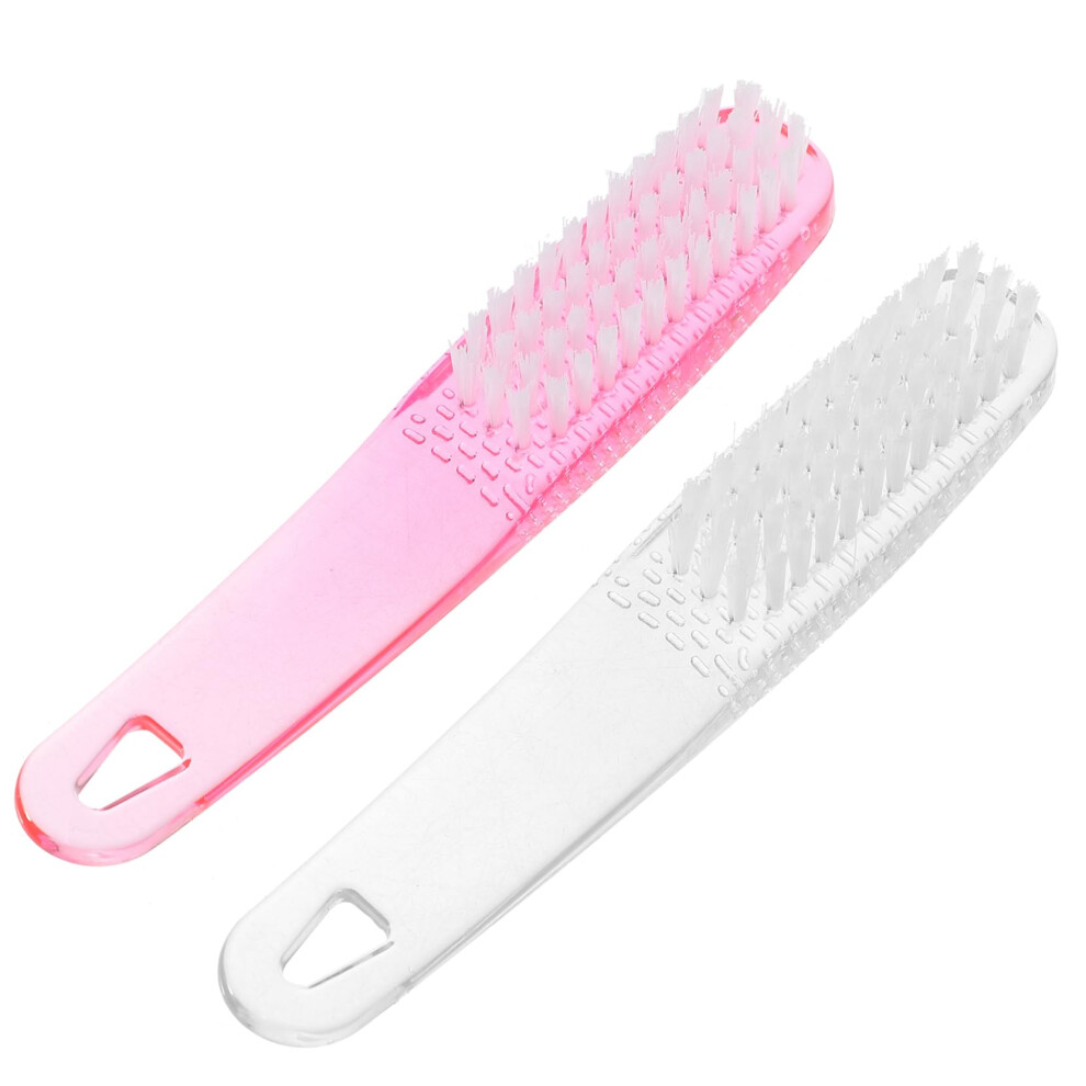 Nail Cleaning Brush Set with Ergonomic Grip and Skinfriendly Bristles for Manicure Pedicure