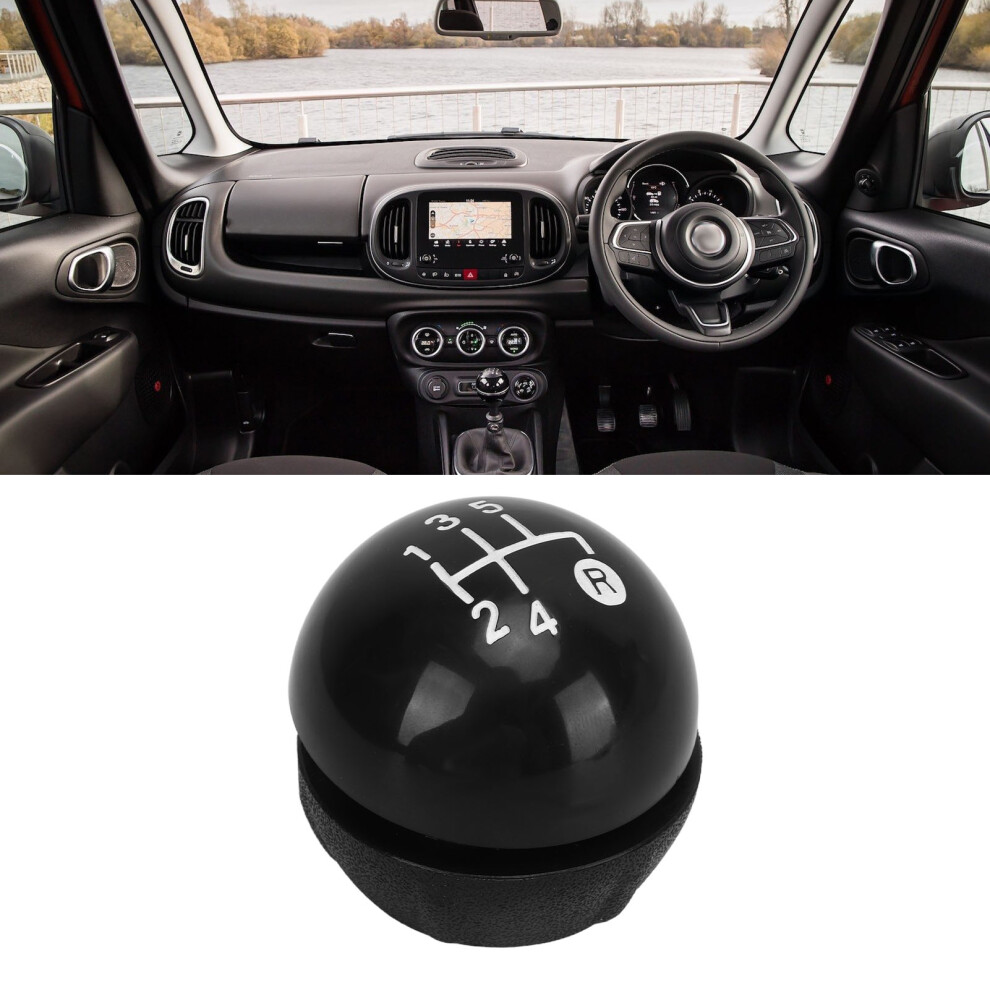 Manual Transmission Shift Knob For Fiat 500 2007Â2018, Comfortable Grip 9471381383982