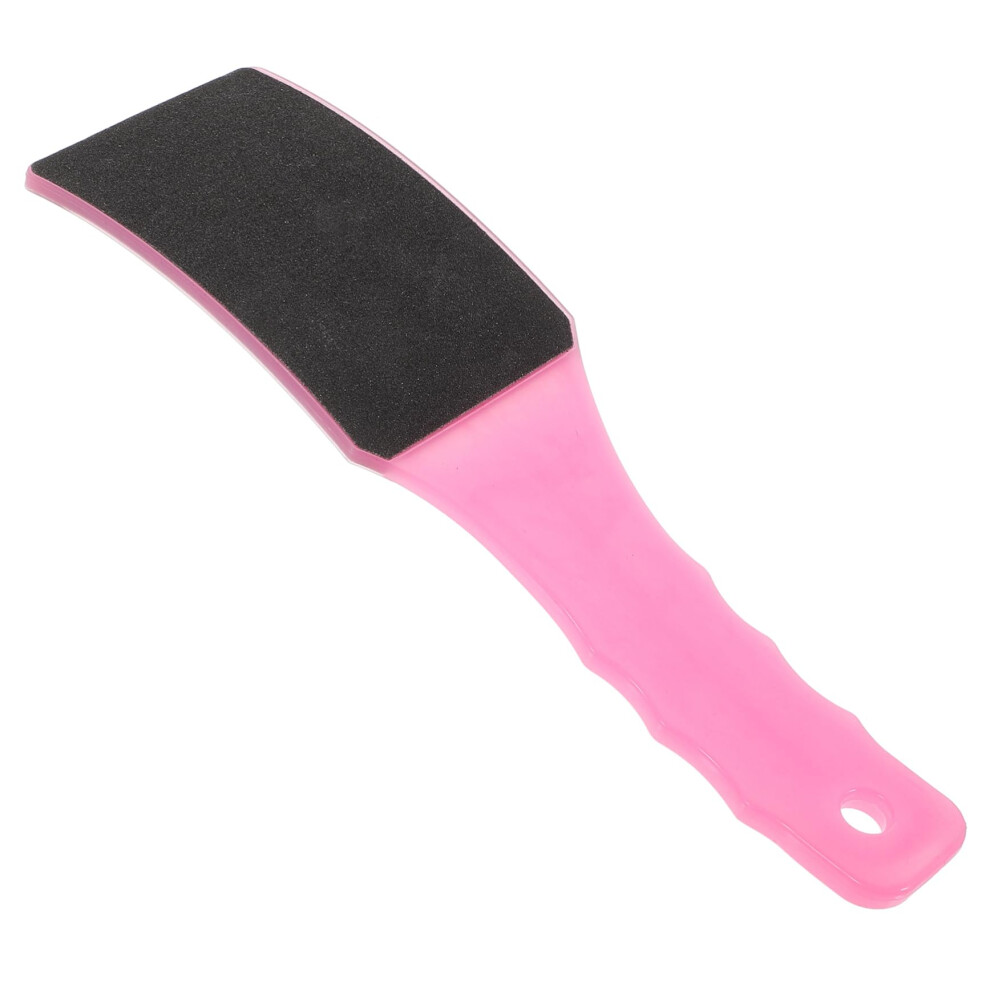 DoubleSided Foot File Callus Remover with Coarse Abrasive Surface and Ergonomic Grip, Random Color