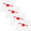 8 Pcs Transparent With Rotating Arrow For Party And Teaching 2