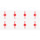 8 Pcs Transparent With Rotating Arrow For Party And Teaching 3