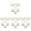 200 Pcs Chocolate Packaging Wrappers Hollow Truffle Cups For Sweets 3