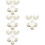 200 Pcs Chocolate Packaging Wrappers Hollow Truffle Cups For Sweets 8