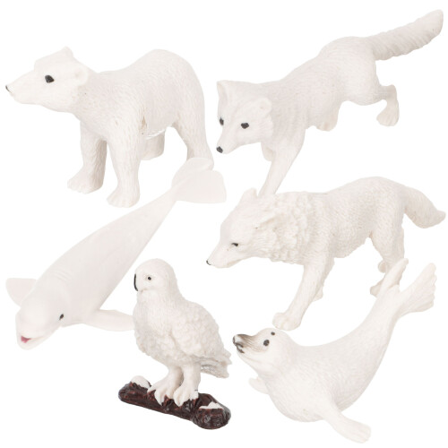 24 Pcs Animal Figurines Miniature Models For Kids