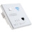 300M Wall Embedded Wireless Router WiFi Panel Socket White 8