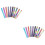20Stk Glitzernde Snap Armbänder Silikon Kinder 6