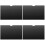 4Pcs Notebook Screen Privacy Shield Black Anti-Glare Privacy Protector 7