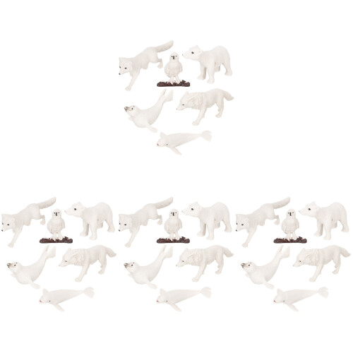 24 Pcs Animal Figurines Miniature Models For Kids 1