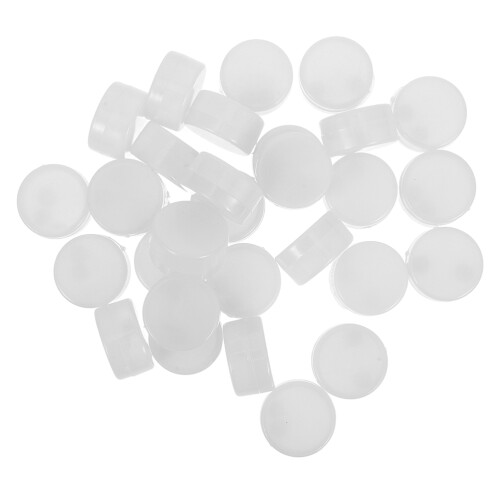 80 Pcs Plastic Ring Boxes DIY Plush Toys Rattle Inserts Sound Makers 1
