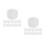 80 Pcs Plastic Ring Boxes DIY Plush Toys Rattle Inserts Sound Makers 4