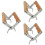 3Pcs Stainless Steel Beekeeping Frame Holder Grip Tool Assorted Color 6
