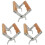 3Pcs Stainless Steel Beekeeping Frame Holder Grip Tool Assorted Color 2