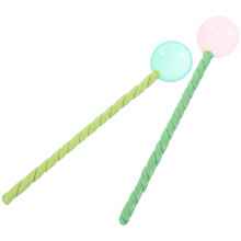 8Pcs Reusable Assorted Color Coffee Stirrer Sticks for Home Bar Use