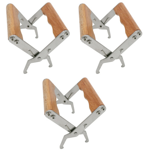 3Pcs Stainless Steel Beekeeping Frame Holder Grip Tool Assorted Color 2