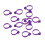 50pcs Small Tools Purple Buckle 5
