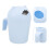 2Pcs Kids Baby Shampoo Cup Bear Shape Bath Shower Cap Spoon 4