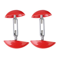 2Pcs Aluminium Adjustable High Heel Shoe Stretcher Red for Leather
