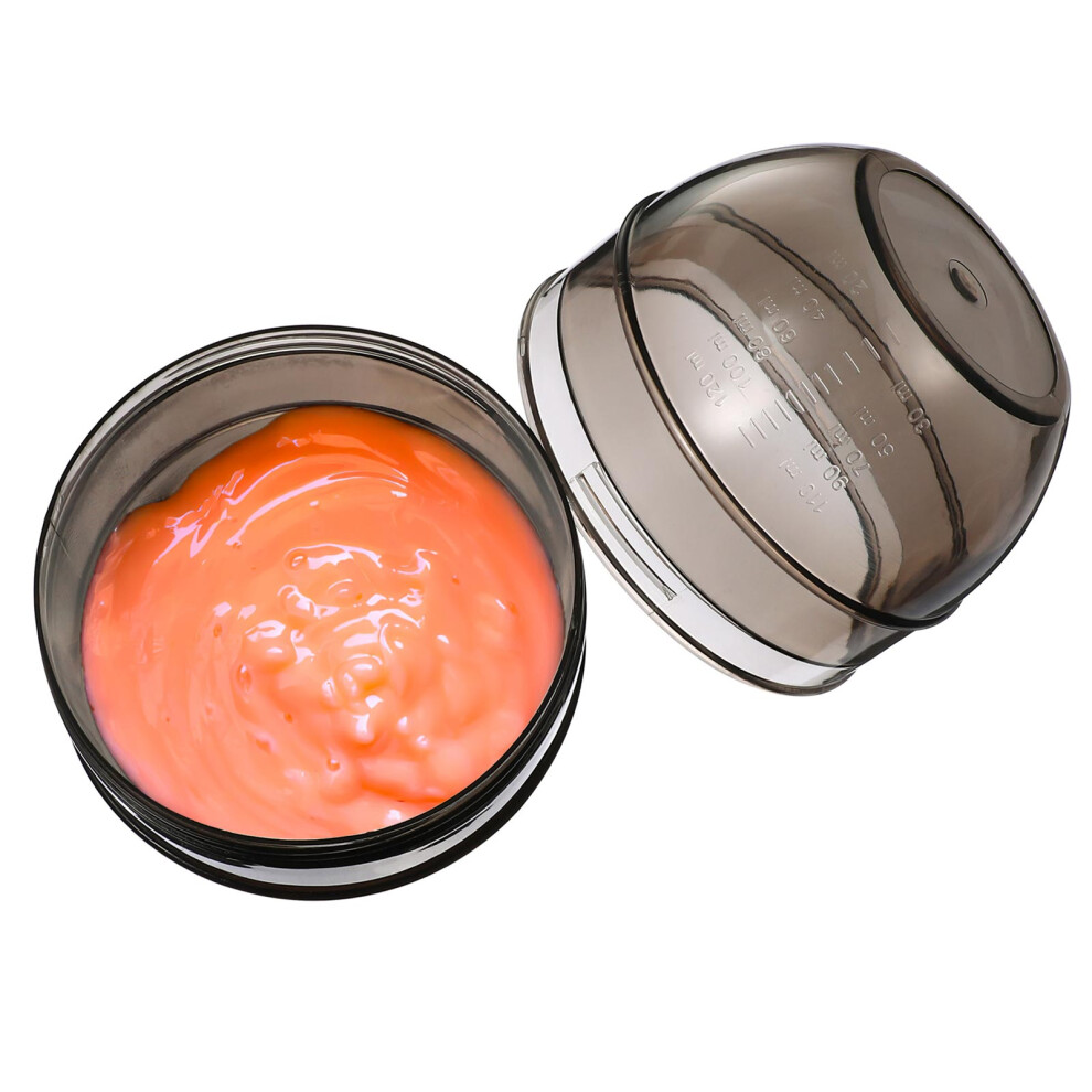 Totority 2Pcs Hair Dye Color Cup With Measuring Scale For Cream Tint Mixing