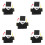 5 Sets Graduation Plush DIY Bachelor Hat Costume For Stuffed Animals 7