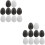 20Pcs Durable Plastic Egg Shakers Kids Musical Percussion Instruments 8