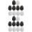 20Pcs Durable Plastic Egg Shakers Kids Musical Percussion Instruments 7