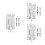 3Pcs Sliding Window Sash Lock Cam For Double Hung Window Security 8