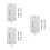 3Pcs Sliding Window Sash Lock Cam For Double Hung Window Security 10