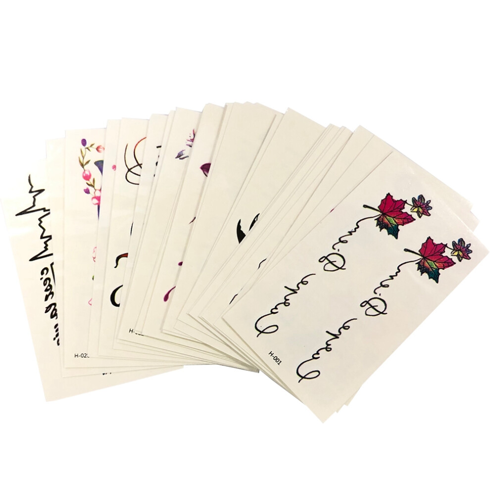 Temporary Tattoos Waterproof, Unique Realistic Temporary Tattoos for Women Girls, Temporary Tattoos Easy Apply Remove for Beach Concerts Weddings