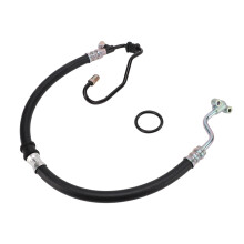 Power Steering Pressure Hose Assembly High Pressure Quality Assurance Test Multi Layer Reinforced Rubber Oil Resistant Coating Ozone Resistant