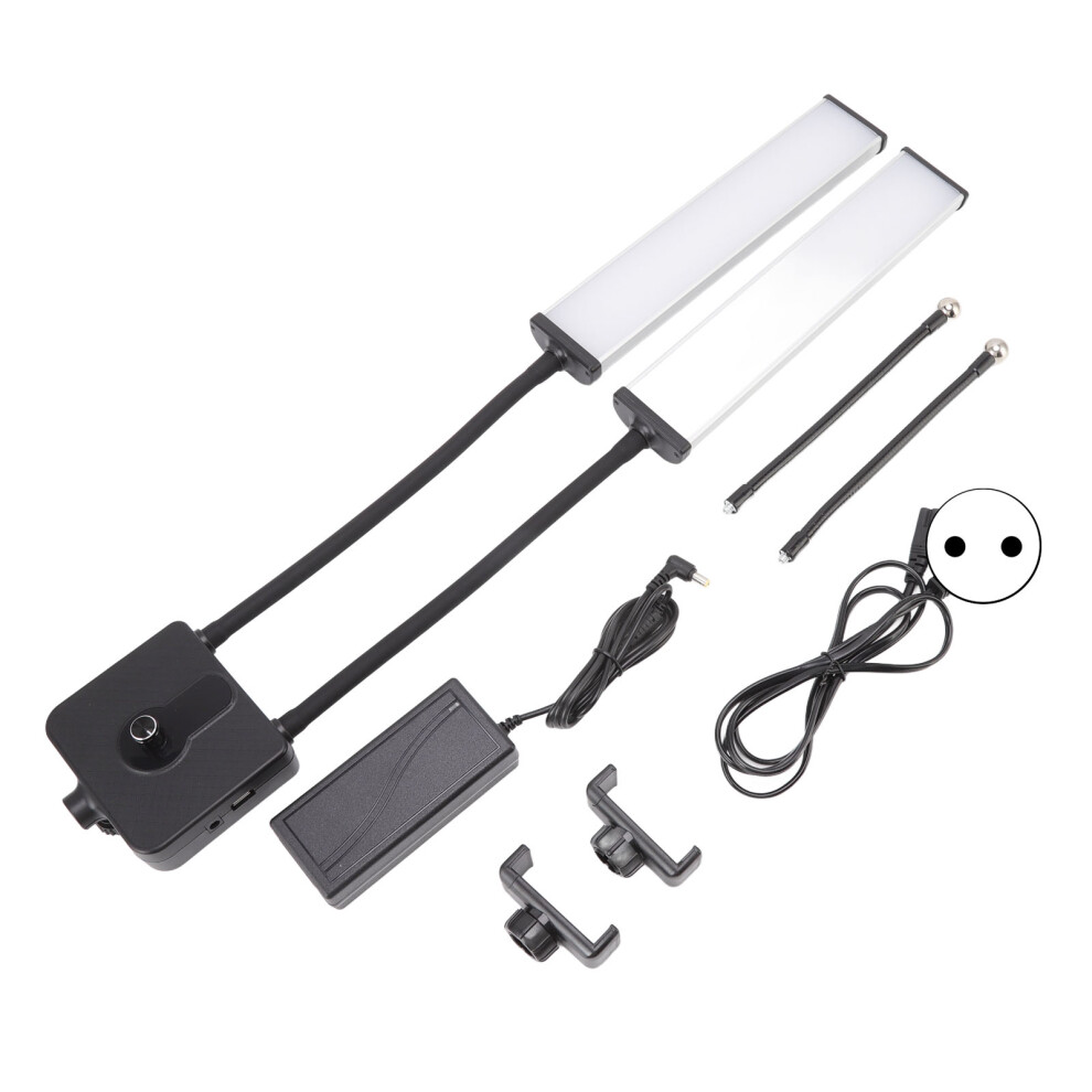 Esthetician With Double Arms Beauty Bi Color Dimmable Led Fill For Makeup Lash Extensions Adjustable Tripod Stand And Remote Light 9423501509642