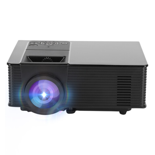 Portable Multimedia Projector With Wireless Connection Keystone Adjustment Manual Focus Multiple Interfaces For Expansion 2