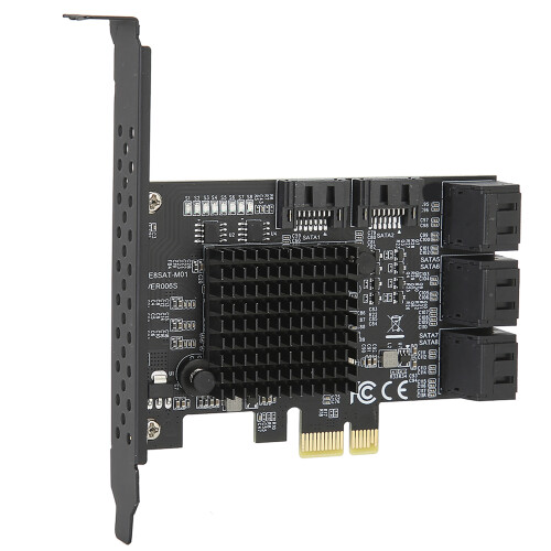 Κάρτα ελεγκτή επέκτασης SATA3.0Διεπαφή PCIe 6 θυρώνΤαχύτητα 6 GbpsΠροδιαγραφή 1