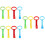 12 Pcs Portable Pull Up Rings For And Nursery 8