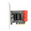 Προσαρμογέας δικτύου PCIe Ελεγκτής Gigabit Ethernet με τεχνολογία Wake On LAN και ποιότητα 4